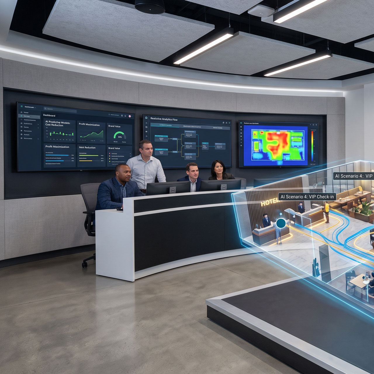 The Digital Paradigm Shift in Hospitality AI 3D Visualization, and Enterprise Training Systems 2