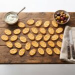 BACR003 Chefhola Bakery Crackers Plain Salted Cracker table