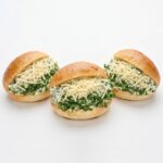 BAMS001 Chefhola Bakery Mini Sandwiches CheeseCrusted Bun Sandwich perspective