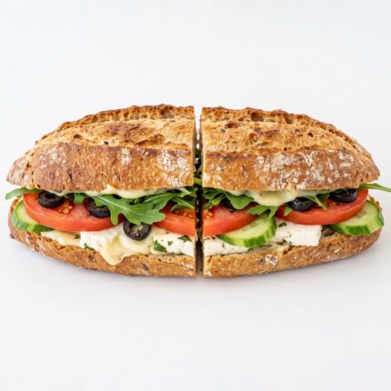 BAMS003 Chefhola Bakery Mini Sandwiches White Cheese Sandwich