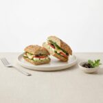BAMS003 Chefhola Bakery Mini Sandwiches White Cheese Sandwich table