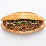 BAMS004 Chefhola Bakery Mini Sandwiches Savory Ground Beef Sandwich