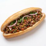 BAMS004 Chefhola Bakery Mini Sandwiches Savory Ground Beef Sandwich perspective