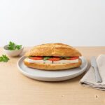 BAMS005 Chefhola Bakery Mini Sandwiches Plain Sandwich table