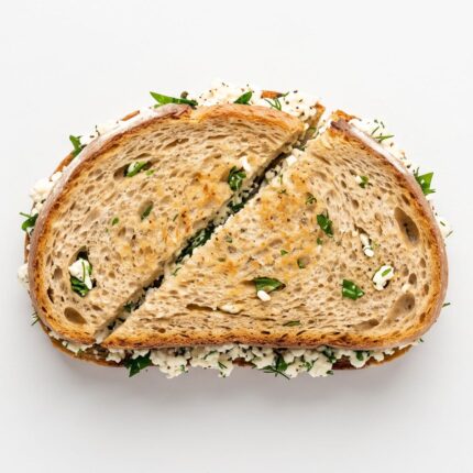 BAMS006 Chefhola Bakery Mini Sandwiches Sour Cream Sandwich