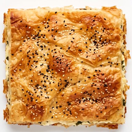BAPA007 Chefhola Bakery Pastries White Cheese Phyllo Dough Pastry