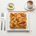 BAPA007 Chefhola Bakery Pastries White Cheese Phyllo Dough Pastry table