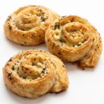BAPA008 Chefhola Bakery Pastries White Cheese Rose Pastry perspective
