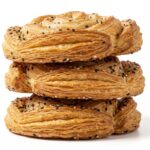 BAPA008 Chefhola Bakery Pastries White Cheese Rose Pastry side