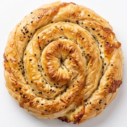 BAPA020 Chefhola Bakery Pastries Sour Cream Rose Pastry