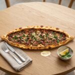 BAPD007 Chefhola Bakery Pides Minced Meat Pizza table