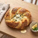 BASF002 Chefhola Bakery Savory Filled White Cheese Pastry table