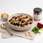 GABS001 Chefhola Gourmet Appetizers Bean Salads Beetroot Piyaz table