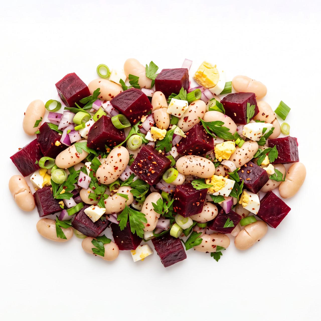 GABS001 Chefhola Gourmet Appetizers Bean Salads Beetroot Piyaz GABS001 Chefhola Gourmet Appetizers Bean Salads Beetroot Piyaz