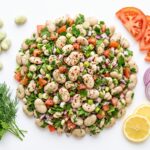 GABS002 Chefhola Gourmet Appetizers Bean Salads Broad Bean Piyaz