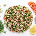 GABS002 Chefhola Gourmet Appetizers Bean Salads Broad Bean Piyaz perwspective