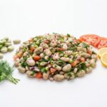 GABS002 Chefhola Gourmet Appetizers Bean Salads Broad Bean Piyaz side