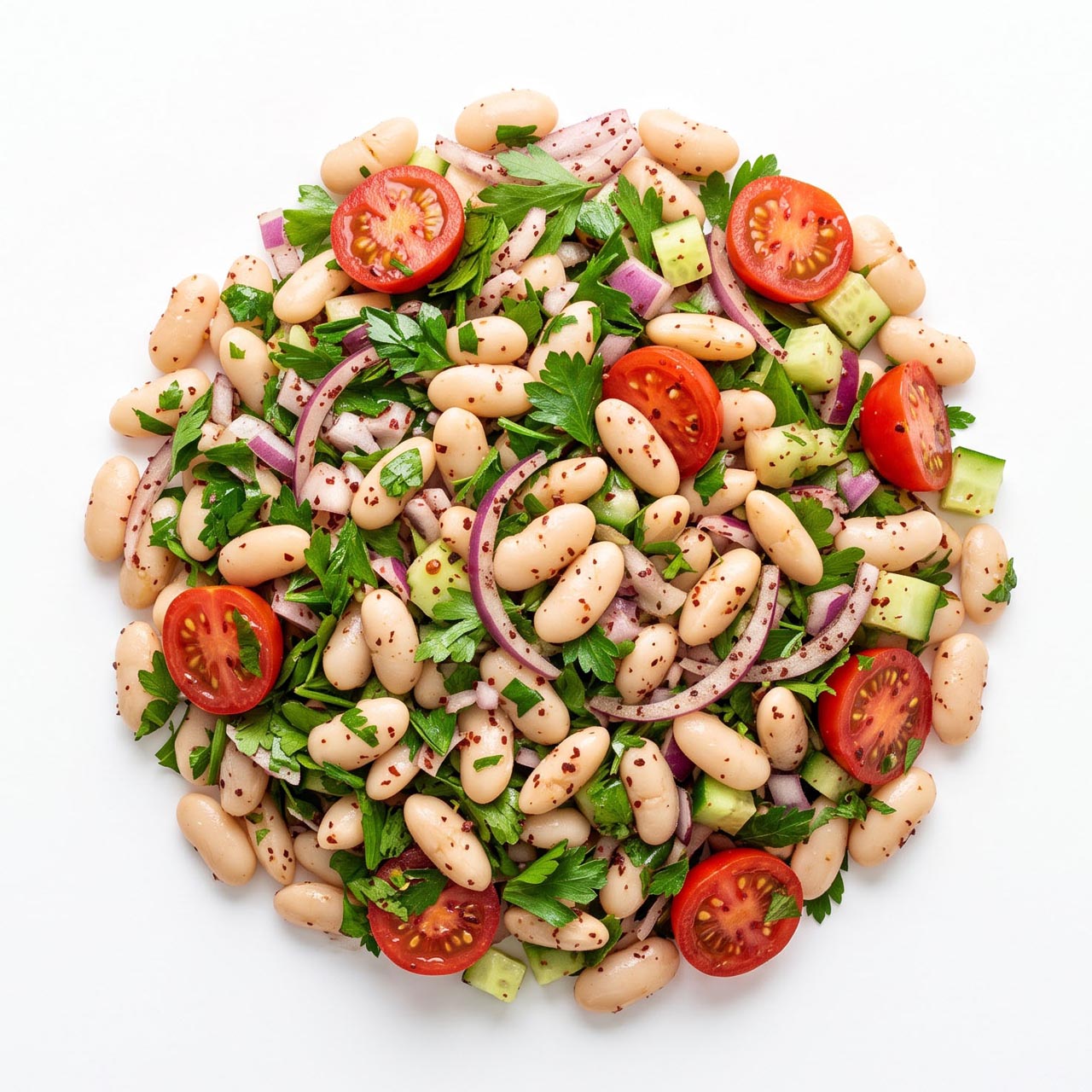 GABS003 Chefhola Gourmet Appetizers Bean Salads Vegetable Piyaz GABS003 Chefhola Gourmet Appetizers Bean Salads Vegetable Piyaz