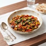 GAWO002 Chefhola Gourmet Appetizers With Olive Oil Shakshuka table