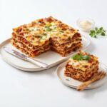 MEB001 Chefhola Mediterranean Filled Pasta Lasagna table