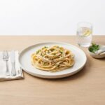 MELP001 Chefhola Mediterranean Long Pasta Fettuccine table
