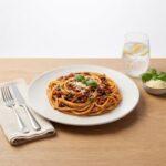 MELP003 Chefhola Mediterranean Long Pasta Spaghetti table