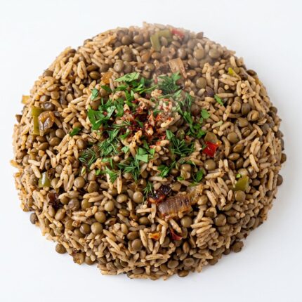 MERI004 Chefhola Mediterranean Rices Green Lentil Rice