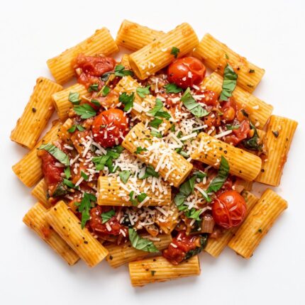 MESP003 Chefhola Mediterranean Short Pasta Rigatoni