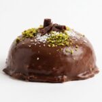 PAAP002 Chefhola Pastries Almond Pudding Chocolate Pudding side