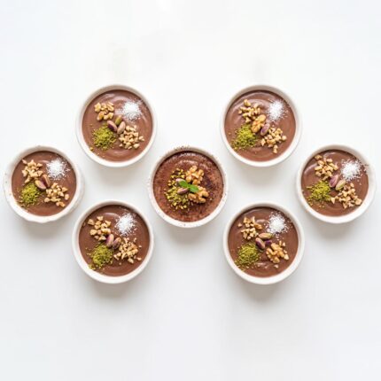 PAAP003 Chefhola Pastries Almond Pudding Cocoa Pudding