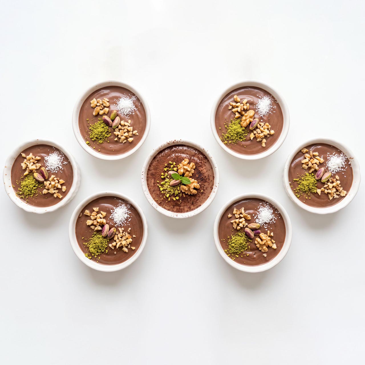 PAAP003 Chefhola Pastries Almond Pudding Cocoa Pudding PAAP003 Chefhola Pastries Almond Pudding Cocoa Pudding