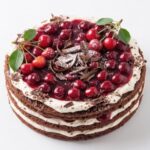 PACA004 Chefhola Pastries Cakes Sour Cherry Cake perspective