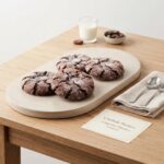 PACO001 Chefhola Pastries Cookies Chocolate Flour Cookies table