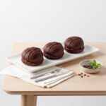 PACP003 Chefhola Pastries Cream Puffs Cocoa Estrules table
