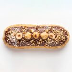 PACP008 Chefhola Pastries Cream Puffs Sliced ​​Hazelnut Estrules