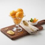 PAIC008 Chefhola Pastries Ice Creams Orange Ice Cream table