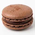 PAMA003 Chefhola Pastries Macarons Chocolate Macaron perspective
