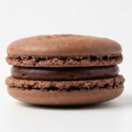 PAMA003 Chefhola Pastries Macarons Chocolate Macaron side
