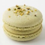PAMA006 Chefhola Pastries Macarons Pistachio Macaron perspective