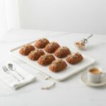 PAMC003 Chefhola Pastries Mini Molded Cakes Hazelnut Mold Cake Mini table