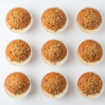 PAMC007 Chefhola Pastries Mini Molded Cakes Walnut Mold Cake Mini