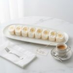 PARD001 Chefhola Pastries Rolled Desserts Banana Roll table