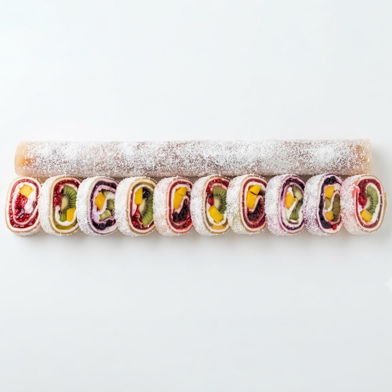 PARD003 Chefhola Pastries Rolled Desserts Fruit Roll PARD003 Chefhola Pastries Rolled Desserts Fruit Roll
