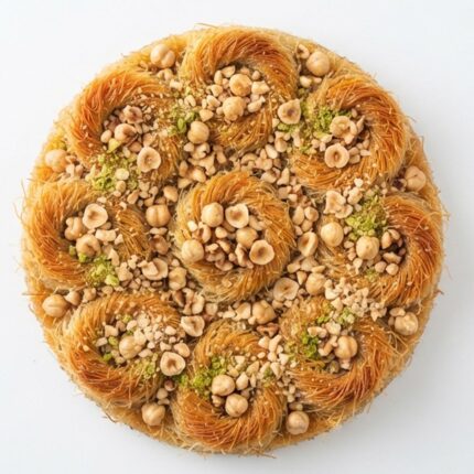 PASD004 Chefhola Pastries Syrup Desserts Hazelnut Kadayif