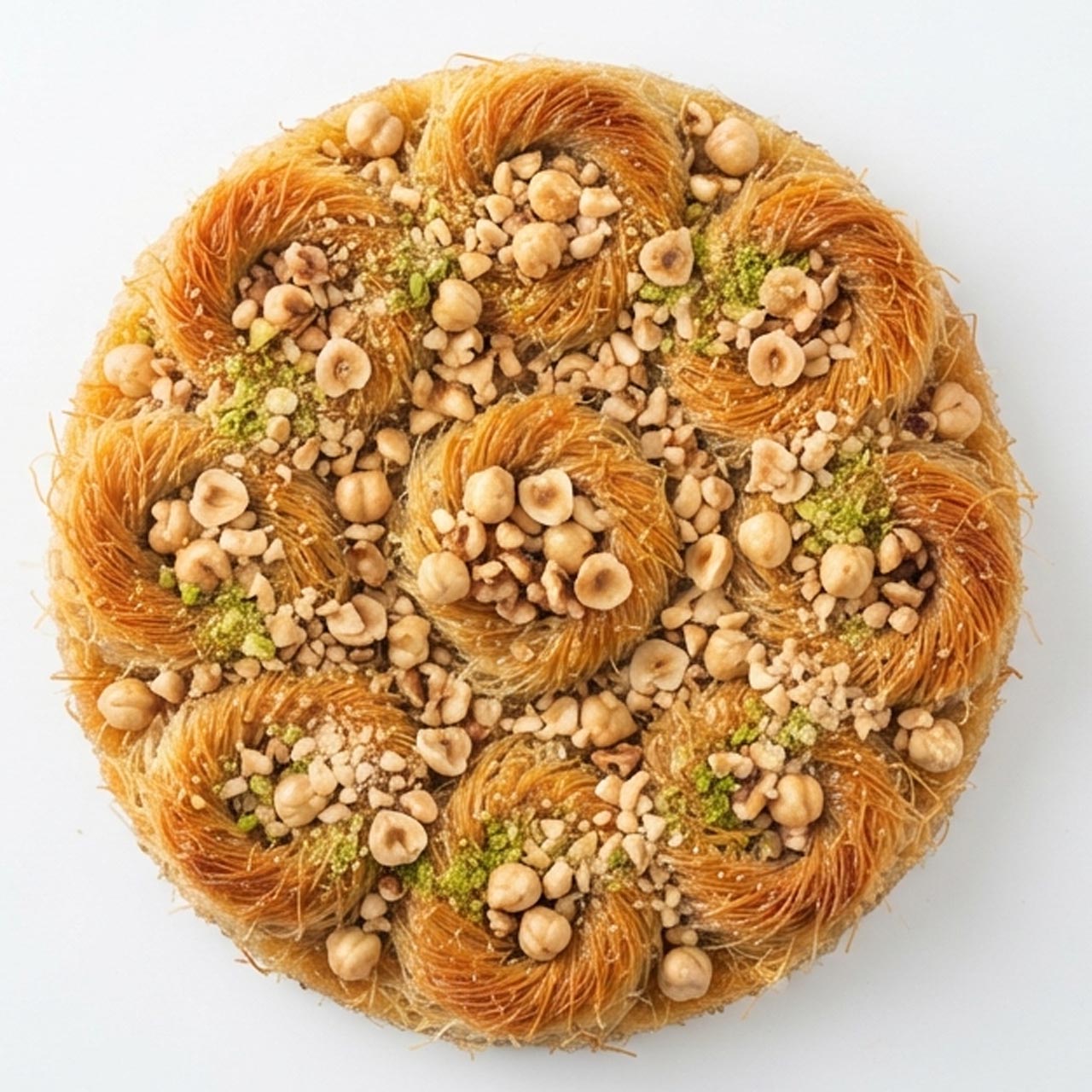 PASD004 Chefhola Pastries Syrup Desserts Hazelnut Kadayif PASD004 Chefhola Pastries Syrup Desserts Hazelnut Kadayif