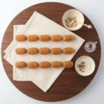 PASD008 Chefhola Pastries Syrup Desserts Molded Tulumba table