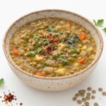 SOLS002 Chefhola Soups Legume Soups Green Lentil Soup perspective