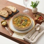 SOLS002 Chefhola Soups Legume Soups Green Lentil Soup table