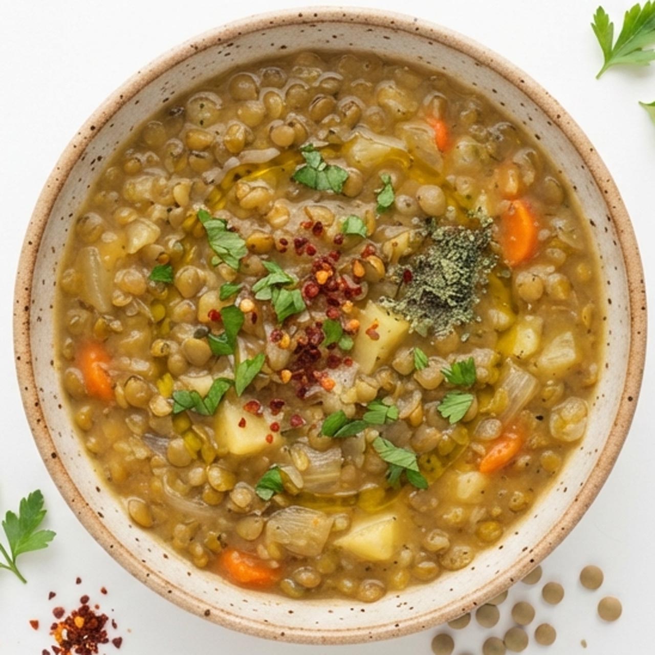 SOLS002 Chefhola Soups Legume Soups Green Lentil Soup SOLS002 Chefhola Soups Legume Soups Green Lentil Soup