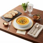 SOLS003 Chefhola Soups Legume Soups Lentil Strainer Soup table